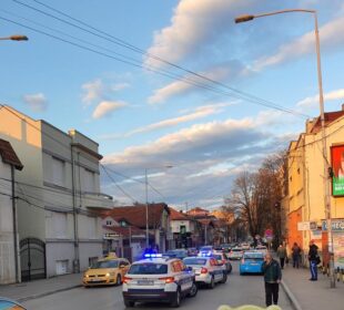 Policija traga za vozilom; foto: čitalac, JV