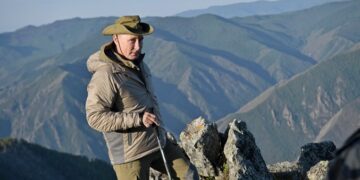 Vladimir Putin na odmoru u Sibiru (Foto EPA - SPUTNjIK)