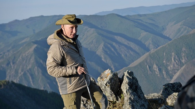 Vladimir Putin na odmoru u Sibiru (Foto EPA - SPUTNjIK)