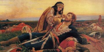 Kosovka devojka, Uroš Predić, 1919.