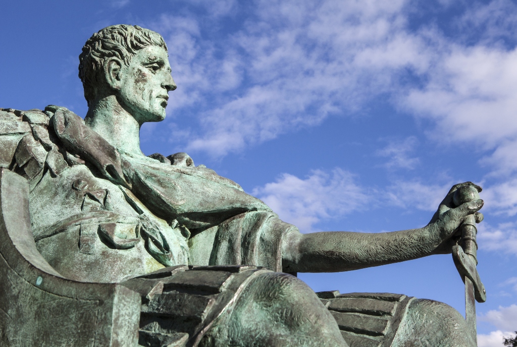 Statua Konstantina Velikog u Jorku, Velika Britanija; foto: National Geographic Srbija