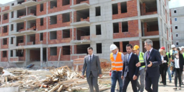 U narednom periodu počinje izgradnja toplovoda, atmosferske kanalizacije, kao i ostali radovi na uređenju oko kompleksa; foto: Grad Vranje