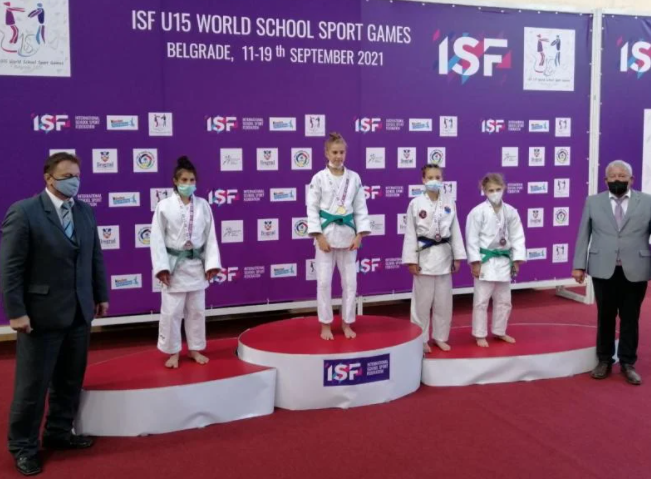 Zlato za Anđelu; foto: privatna arhiva