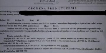 Opomena; foto: M. P.