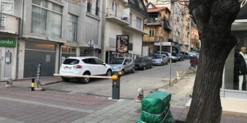 Ulica u kojoj je usred dana opljačkan kazino; Foto: Lj. M, JV