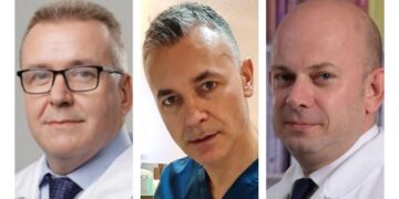 Dr Nemanja Stojanović, Dr Dejan Dimitrijević i Dr Igor Plješa Foto: Promo, Privatna arhiva, Nova.rs