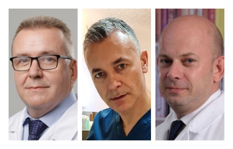 Dr Nemanja Stojanović, Dr Dejan Dimitrijević i Dr Igor Plješa Foto: Promo, Privatna arhiva, Nova.rs