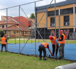 rekonstrukcija terena os dusan radovic 2024