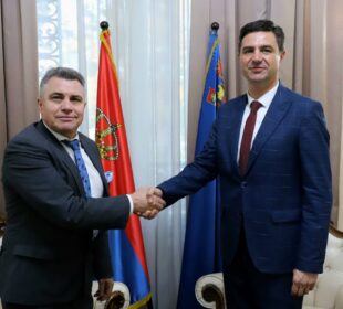 Izvor Grad Niš Ambasador Severne Makedonije i Gradonačelnik Niša