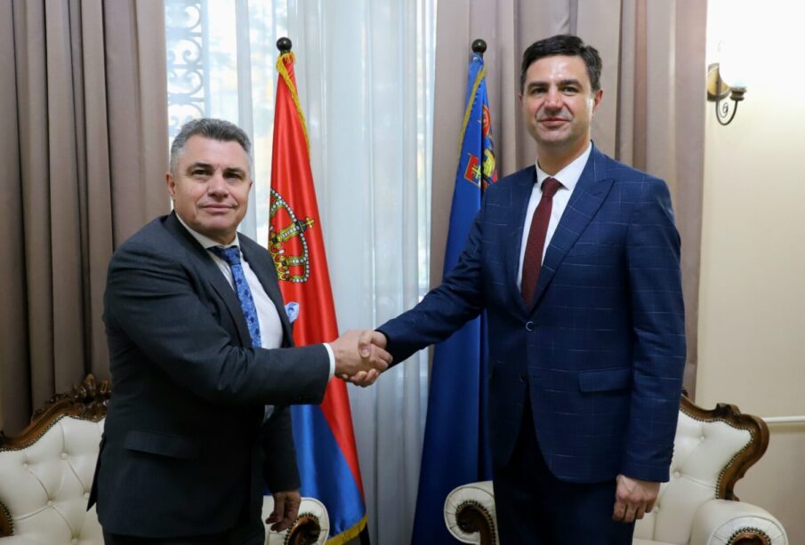 Izvor Grad Niš Ambasador Severne Makedonije i Gradonačelnik Niša