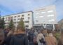 Blokada Medicinskog fakulteta u Nišu foto Tamara Radovanović izvor Južne vesti