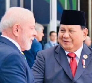 Brazilski predsednik Luiz Inacio Lula da Silva i predsednik Indonezije Prabowo Subianto