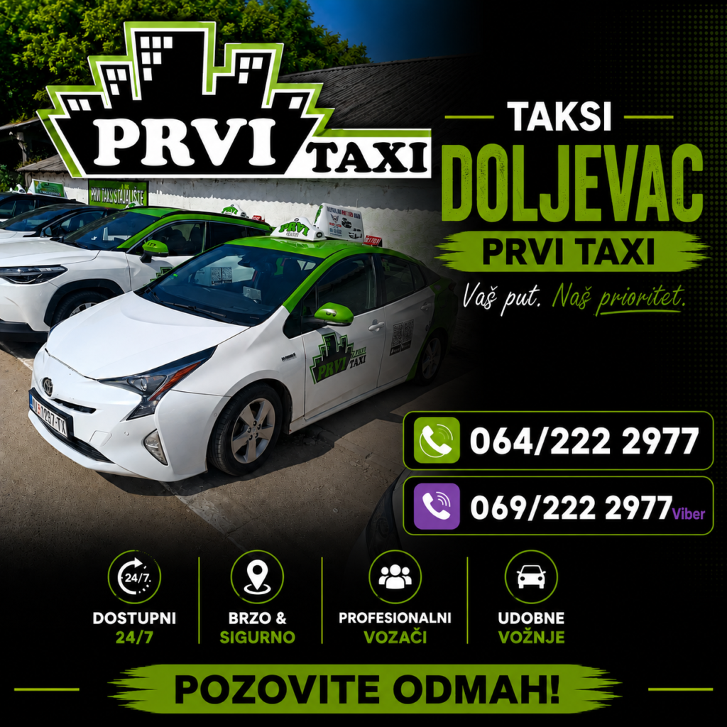 Taksi Doljevac – Prvi Taxi