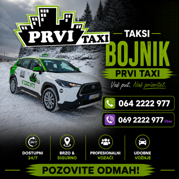 Taksi Bojnik – Prvi Taxi