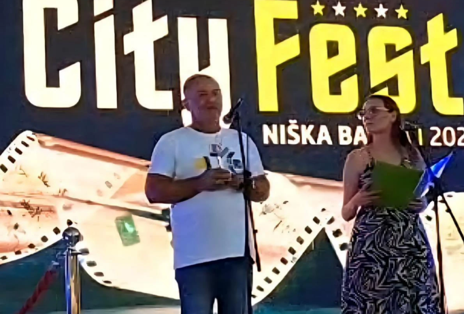 Foto: Muhamed Bikić na City Festu 2025. godine, Foto: Niške Vesti