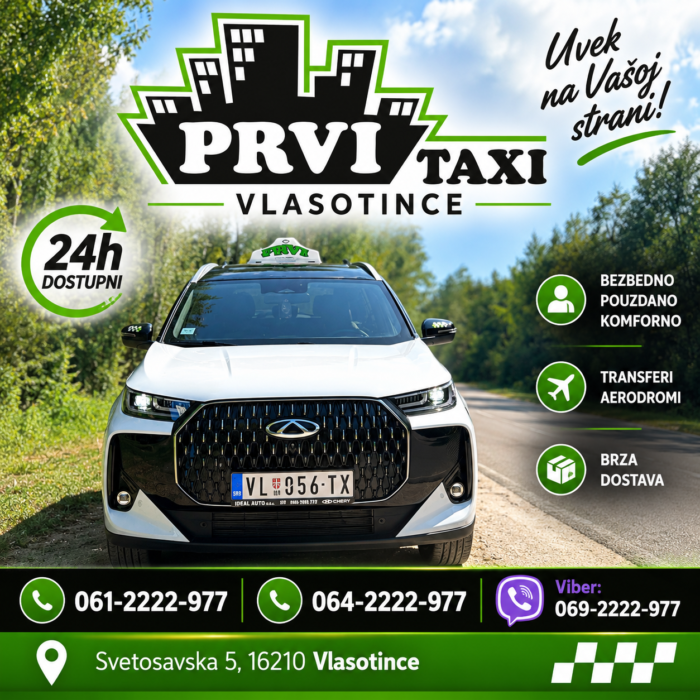 Taksi Vlasotince – Prvi Taxi