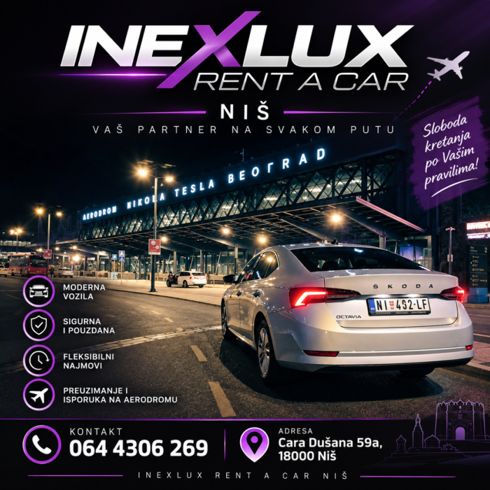 Rent a car Niš – InexLux